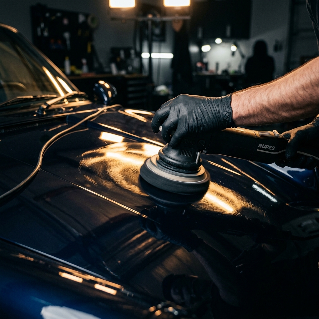 Professional car detailing — deep cleaning, polishing, and ceramic coating